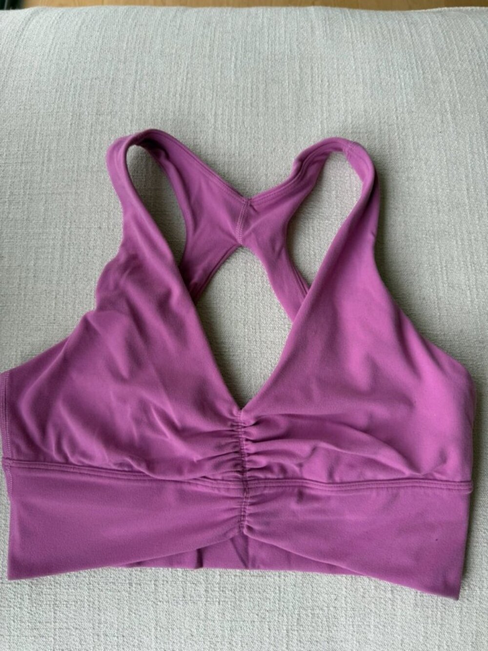 Pink Racerback Sports Bra Size M